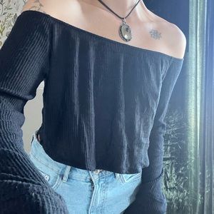 basic black long sleeve